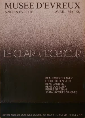 affiche expo Musée d'Evreux 1981